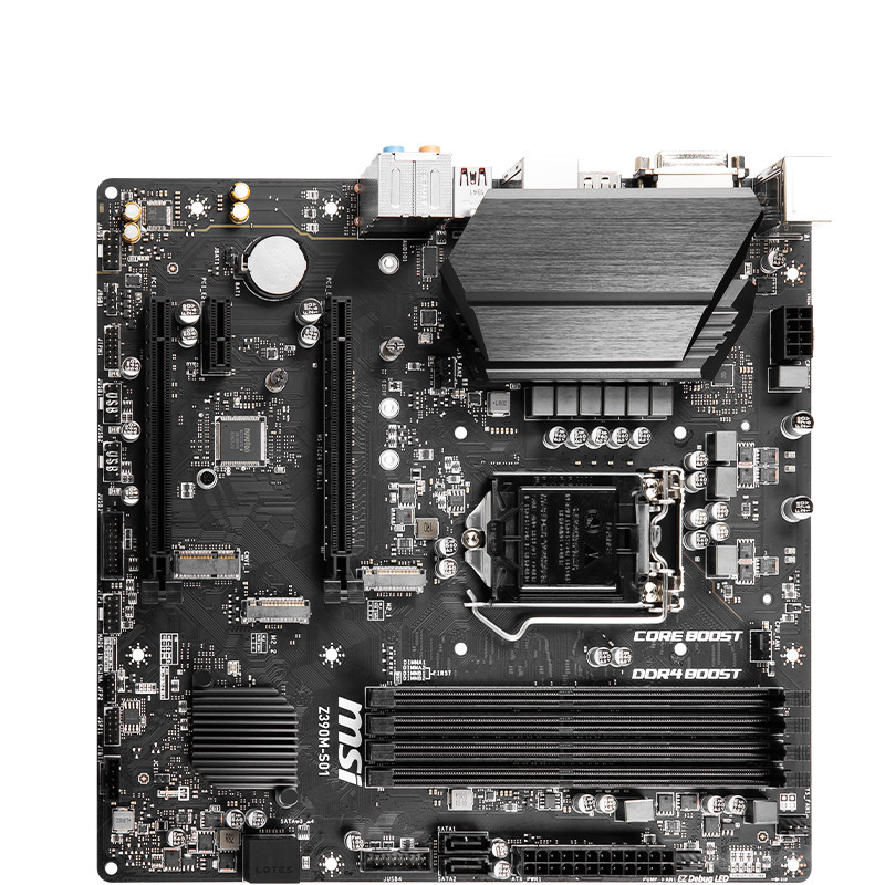MSI 微星Z390M S01 MATX主板（Intel LGA1151、Z390） 【报价价格评测