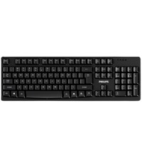 PHILIPS 飞利浦 SPK 6214 104键 有线薄膜键盘