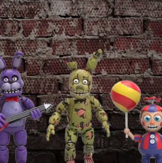 FUNKO 玩具熊的五夜后宫 88644 FNAF Pack 1 手办