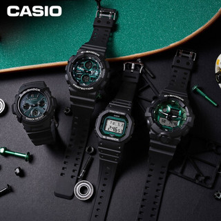 卡西欧（CASIO）G-SHOCK 王一博代言2021年硬碰硬系列防水运动手表时尚男表石英男士手表 AWG-M100SMG-1APR-防震