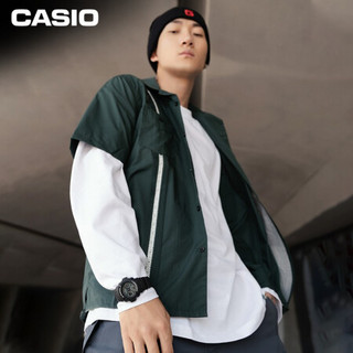 卡西欧（CASIO）G-SHOCK 王一博代言2021年硬碰硬系列防水运动手表时尚男表石英男士手表 AWG-M100SMG-1APR-防震