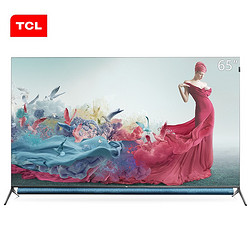 TCL 65英寸4K超高清液晶电视 超薄全面屏人工智能智慧屏安桥音响平板电视机65Q10