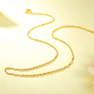 CHJ JEWELLERY 潮宏基 XXG30000048 天长地久足金项链