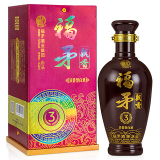 FUMAO 福矛 飘香3 52%vol 浓香型白酒 500ml*6瓶 整箱装