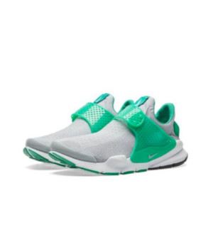 NIKE 耐克 Sock Dart 中性跑鞋 819686-004 灰/绿 40