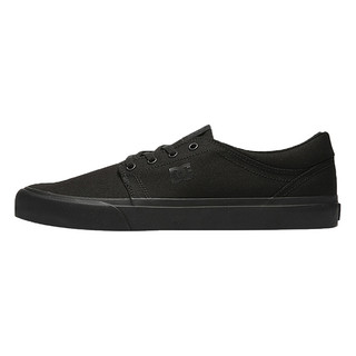 DC SHOES Trase系列 男女款低帮帆布鞋 ADYS300126-3BK 黑色 42