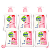 Dettol 滴露 洗手液滋润倍护500g*6瓶装