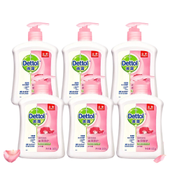 Dettol 滴露 洗手液滋润倍护500g*6瓶装