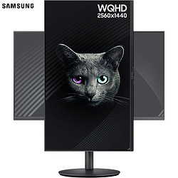 SAMSUNG 三星 F27T700QQC 27英寸显示器（2K、75Hz、IPS）