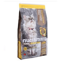 PLUS会员：nutram 纽顿 低敏系列 T22 鸡肉猫粮 5.45kg