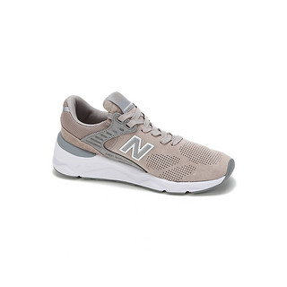 new balance NB X-90 女款缓震透气休闲运动鞋女鞋 灰棕色 36