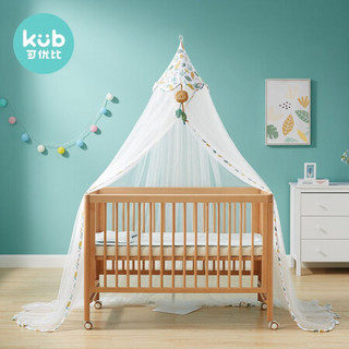 可优比（KUB）婴儿床蚊帐儿童宝宝蚊帐落地式可升降带支架蚊帐罩-动物森林