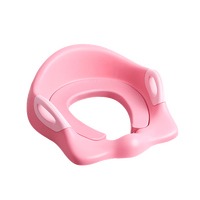 开优米（kiuimi） 加大号儿童马桶圈坐便器男宝宝坐便圈女小孩马桶盖垫婴幼儿座便器 樱花粉 海绵软垫