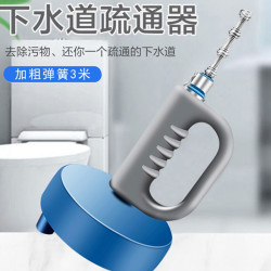 乐喏管道疏通器通下水道马桶地漏厕所堵塞疏通工具家用弹簧3米长多少钱 什么值得买