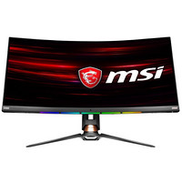 MSI 微星 MPG341CQR 34英寸 VA 曲面 FreeSync 显示器(3440×1440、144Hz、HDR400）