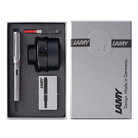 LAMY 凌美 钢笔 Al-Star恒星系列 银灰色 EF尖 石墨灰礼盒装