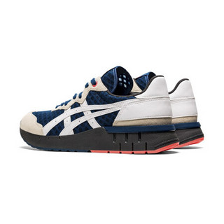 Onitsuka Tiger鬼塚虎透气网面跑鞋撞色休闲鞋REBILAC RUNNER 118B417 墨蓝色/白色 39.5