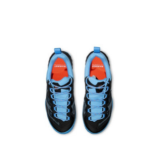 MAMMUT猛犸象Ducan女士GTX透气耐磨缓震低帮徒步鞋 黑色-铂蓝色 37.5