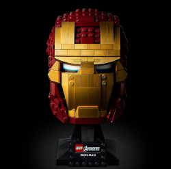 lego乐高marvel漫威超级英雄系列76165钢铁侠头盔