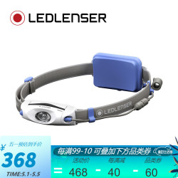 LED LENSER LEDLENSER NEO6R头灯充电头灯 蓝色