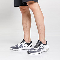 【特能跑】舒适缓震百搭竞速跑系列运动鞋男款跑步鞋 42 黑白