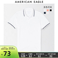 AMERICAN EAGLE AEO夏休闲男士POLO衫短袖翻领T恤American Eagle 1165_8878