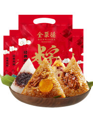 quanjud 全聚德 全聚德经典肉粽140g*3只 券后包邮