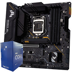 ASUS 华硕 TUF GAMING B560M-PLUS WIFI重炮手主板+英特尔(intel) i7-11700 酷睿CPU处理器 板U套装 CPU主板套装