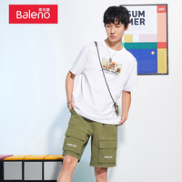 Baleno 班尼路 8721101M221 男士印花短袖t恤