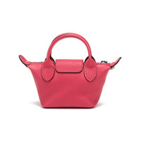 珑骧 LONGCHAMP 女士LE PLIAGE CUIR系列迷你手拿包单肩斜挎包10099 757 545 红色