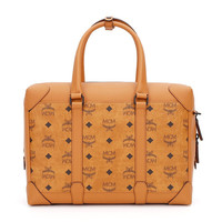 MCM Aren Visetos系列 男女款手提包 MMTBSBF02CO001 棕色 中号