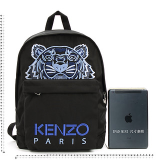 KENZO 正品 刺绣虎头经典男士时尚休闲双肩包背包 FA65SF300F20 99F