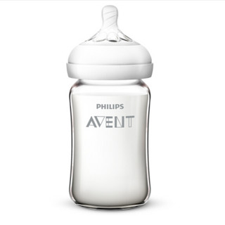 AVENT 新安怡 自然顺畅系列 玻璃奶瓶 240ml 1月+