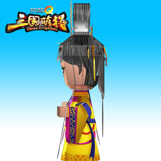 piececool 拼酷 3D立体拼图金属DIY成人创意手工玩具Q系列迷你三国古典武将人物模型礼物家居收藏饰品摆件 貂蝉