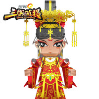 piececool 拼酷 3D立体拼图金属DIY成人创意手工玩具Q系列迷你三国古典武将人物模型礼物家居收藏饰品摆件 孙尚香