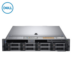 DELL 戴尔 戴尔(DELL)2U机架式R740服务器主机至强银牌4214R十二核*2/16G*4内存/1.2TSAS*3硬盘/H730P/750W双电/导轨
