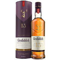 Glenfiddich 格兰菲迪  15年威士忌 700ml