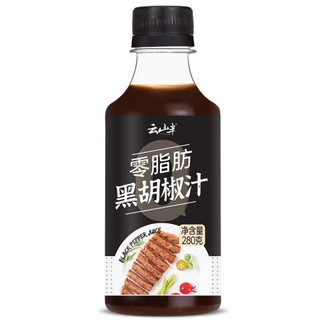YUNSHANBAN 云山半 零脂肪黑胡椒汁 280g