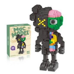 kazi开智微钻潮牌黑色解剖