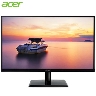 acer 宏碁 宏碁（Acer）23.8英寸IPS炫彩屏HDMI+VGA双接口全高清窄边框广视角爱眼不闪屏显示器 显示屏EK241Y