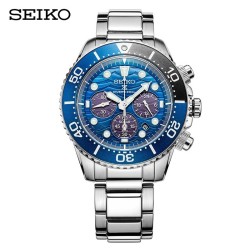 SEIKO 精工 大白鲨特别版 SSC741P1 男士太阳能腕表