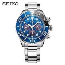 SEIKO 精工  大白鲨特别版 SSC741P1 男士太阳能腕表