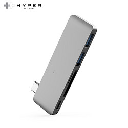 HYPER HyperDrive苹果转接头type-c扩展坞2020新款MacBook Pro Air转换器iPad Pro拓展坞usb-c笔记本电脑配件读卡器
