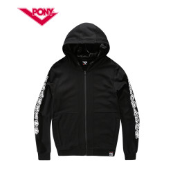 PONY 波尼 PONY卫衣春夏休闲连帽运动外套拉链开衫运动服男81M2JA51