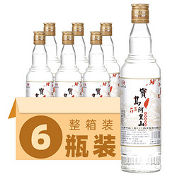 宝岛阿里山  台湾高粱酒 口粮酒 (600ml-6瓶整箱装)