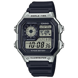 CASIO 卡西欧 STANDARD系列 AE-1200WHD-1A 男士电子手表