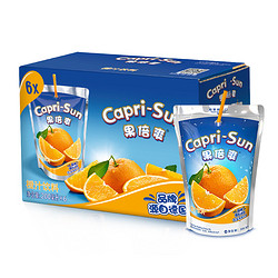 Capri-Sun 果倍爽 橙汁少儿果汁饮料 200ml*6包