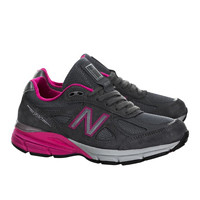 new balance 990V4 女子跑鞋 W990GP4 灰粉 36