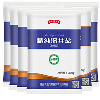 柒味公社 精纯深井盐300g*6未加碘家用炒菜食用盐