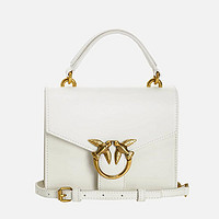 PINKO 品高  Women's Love Mini Top Handle Bag - White